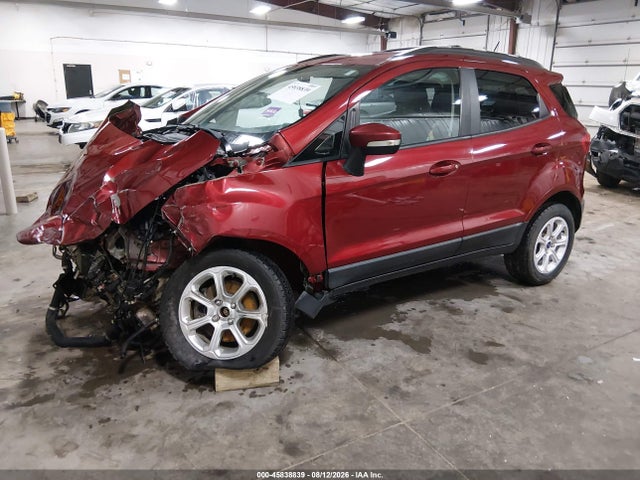 2019 Ford Ecosport Se მანქანა იყიდება აუქციონზე, vin: MAJ3S2GE7KC258866, აუქციონის ნომერი: 45838839