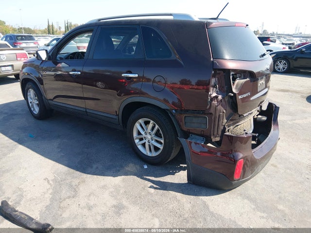 KIA SORENTO LX 2015 5XYKT3A69FG660724 Image 3