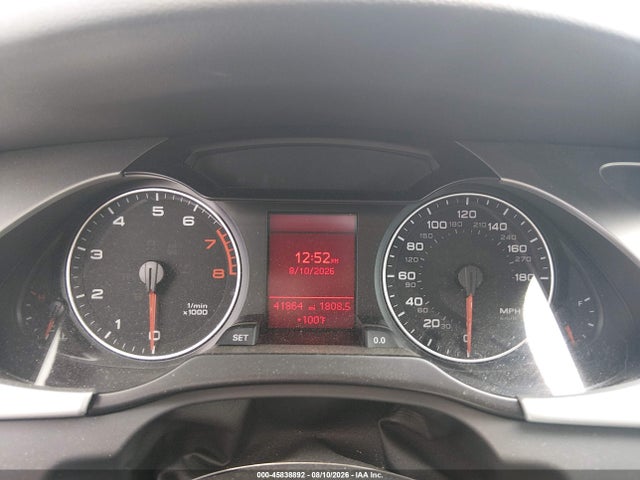 2012 Audi A4 2.0t Premium Plus მანქანა იყიდება აუქციონზე, vin: WAUFFAFL6CN007247, აუქციონის ნომერი: 45838892
