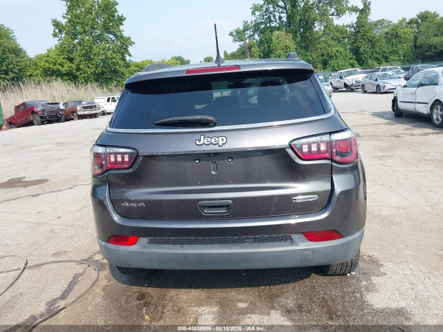 2018 Jeep Compass Latitude 4x4 მანქანა იყიდება აუქციონზე, vin: 3C4NJDBB3JT360733, აუქციონის ნომერი: 45838905