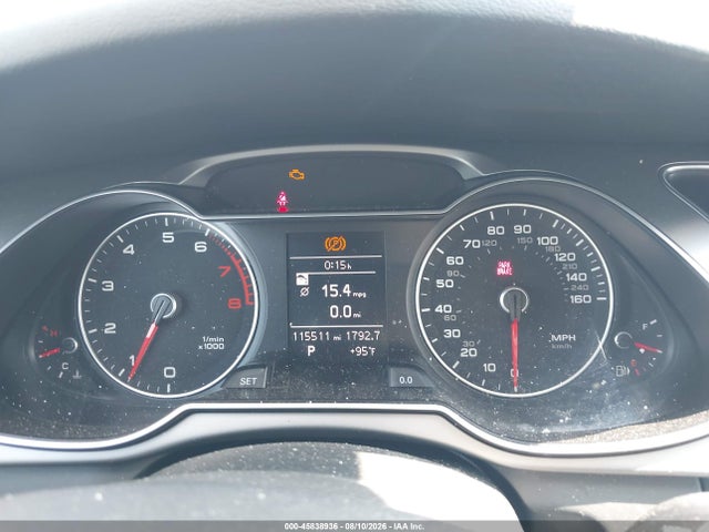 45838936 :رقم المزاد ، WAUBFAFL1FN005859 vin ، 2015 Audi A4 2.0t Premium مزاد بيع