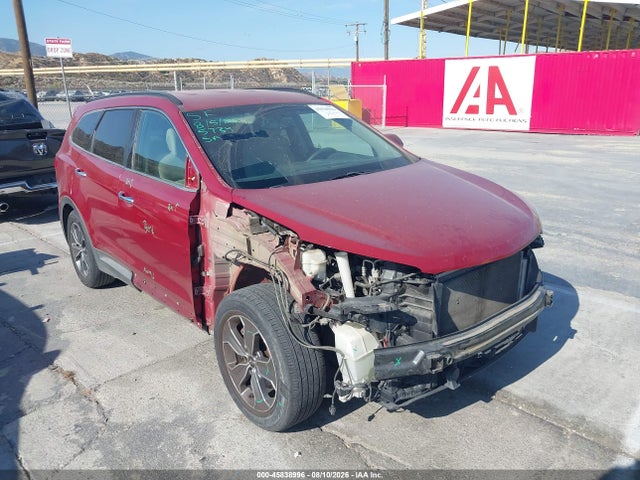 KM8SM4HF9GU143315 Hyundai Santa Fe Se