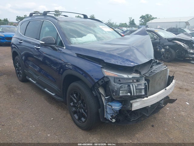 2022 Hyundai Santa Fe Xrt მანქანა იყიდება აუქციონზე, vin: 5NMS6DAJXNH383720, აუქციონის ნომერი: 45839005
