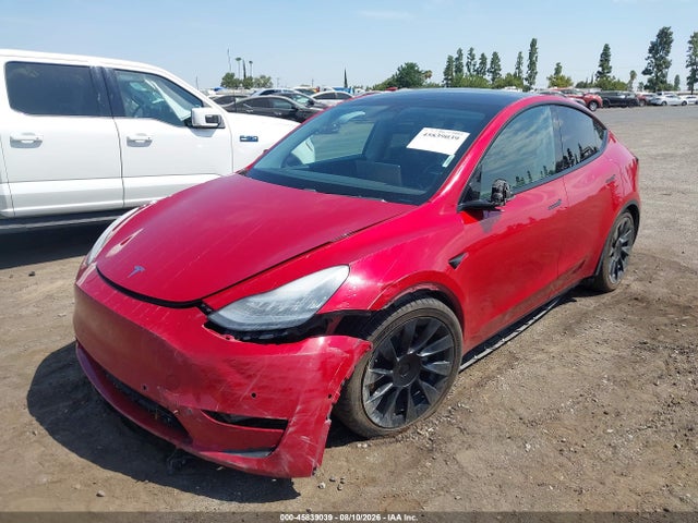 Продаж на аукціоні авто 2020 Tesla Model Y Long Range Dual Motor All-wheel Drive/performance Dual Motor All-wheel Drive, vin: 5YJYGDEF8LF002376, номер лоту: 45839039