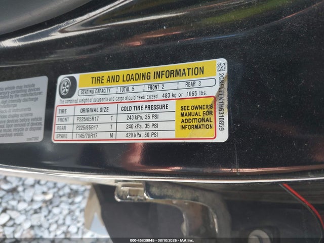 2GNFLFEK1H6310859 Chevrolet EQUINOX LT