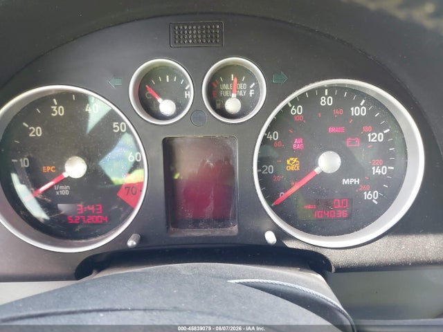 Продажа на аукционе авто 2002 Audi Tt 1.8l, vin: TRUWC28NX21013659, номер лота: 45839079