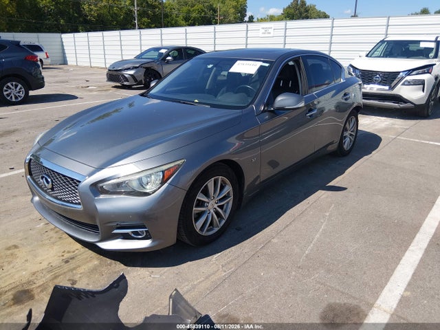 45839110 :رقم المزاد ، JN1BV7AP8FM330231 vin ، 2015 Infiniti Q50 مزاد بيع