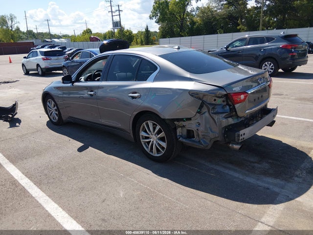 45839110 :رقم المزاد ، JN1BV7AP8FM330231 vin ، 2015 Infiniti Q50 مزاد بيع