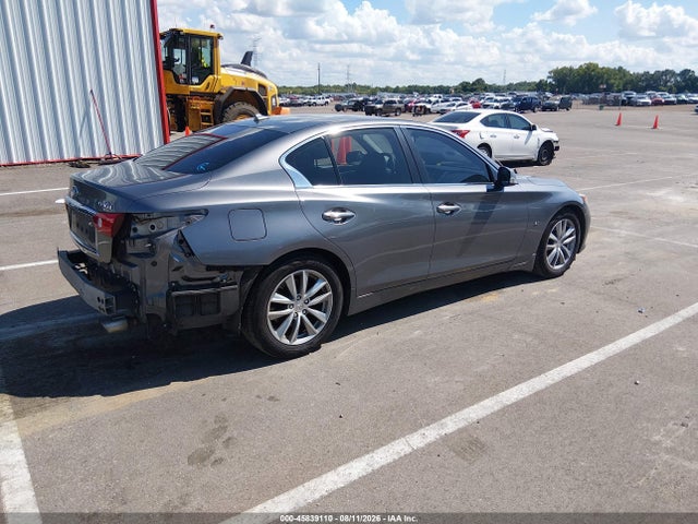 45839110 :رقم المزاد ، JN1BV7AP8FM330231 vin ، 2015 Infiniti Q50 مزاد بيع