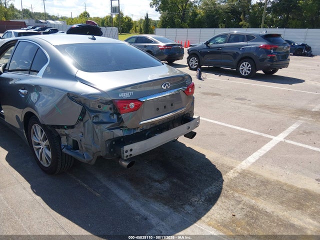 45839110 :رقم المزاد ، JN1BV7AP8FM330231 vin ، 2015 Infiniti Q50 مزاد بيع