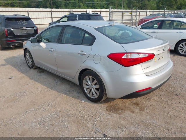 KNAFX4A60G5478249 KIA FORTE LX