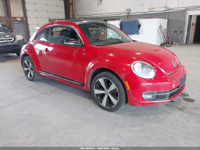 2013 Volkswagen Beetle 2.0t Turbo მანქანა იყიდება აუქციონზე, vin: 3VWVA7AT6DM609520, აუქციონის ნომერი: 45839151