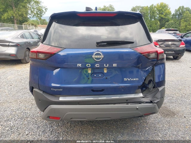 2023 Nissan Rogue Sv Intelligent Awd მანქანა იყიდება აუქციონზე, vin: 5N1BT3BB6PC862336, აუქციონის ნომერი: 45839171