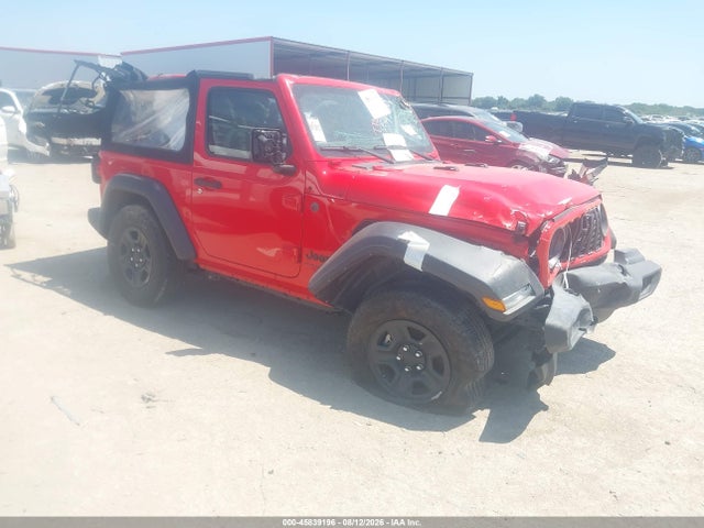 Aukcja sprzedaży 2024 Jeep Wrangler 2-door Sport 4x4, vin: 1C4PJXAGXRW354358, numer aukcji: 45839196
