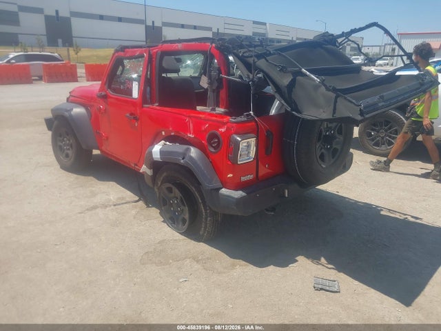Aukcja sprzedaży 2024 Jeep Wrangler 2-door Sport 4x4, vin: 1C4PJXAGXRW354358, numer aukcji: 45839196