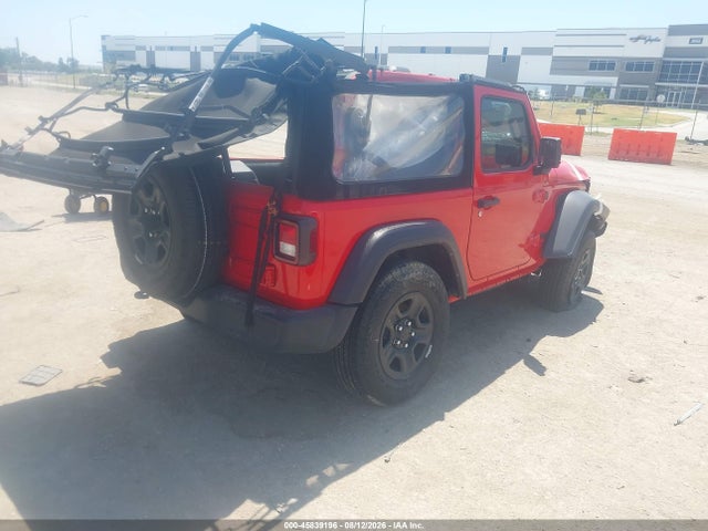 Aukcja sprzedaży 2024 Jeep Wrangler 2-door Sport 4x4, vin: 1C4PJXAGXRW354358, numer aukcji: 45839196