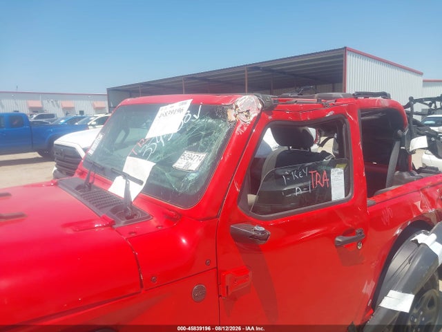 Aukcja sprzedaży 2024 Jeep Wrangler 2-door Sport 4x4, vin: 1C4PJXAGXRW354358, numer aukcji: 45839196