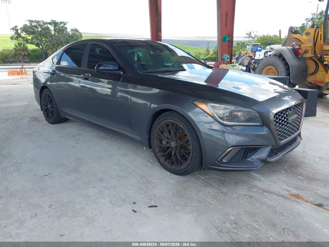 Продаж на аукціоні авто 2018 Genesis G80 3.3t Sport, vin: KMHGN4JB4JU225356, номер лоту: 45839224