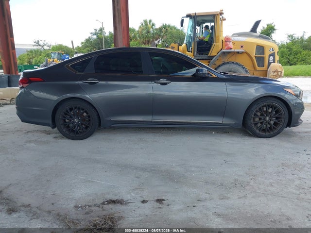 2018 Genesis G80 3.3t Sport მანქანა იყიდება აუქციონზე, vin: KMHGN4JB4JU225356, აუქციონის ნომერი: 45839224