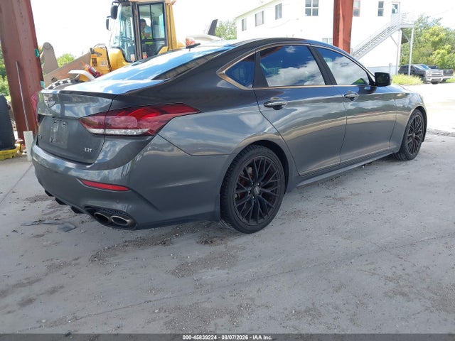 2018 Genesis G80 3.3t Sport მანქანა იყიდება აუქციონზე, vin: KMHGN4JB4JU225356, აუქციონის ნომერი: 45839224