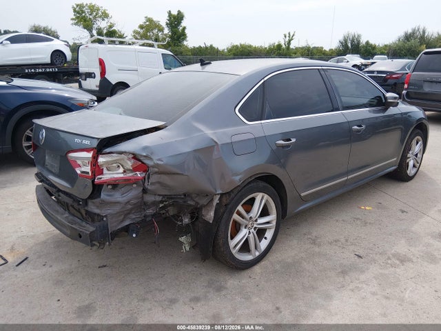 2014 Volkswagen Passat 2.0l Tdi Sel Premium მანქანა იყიდება აუქციონზე, vin: 1VWCN7A30EC076224, აუქციონის ნომერი: 45839239