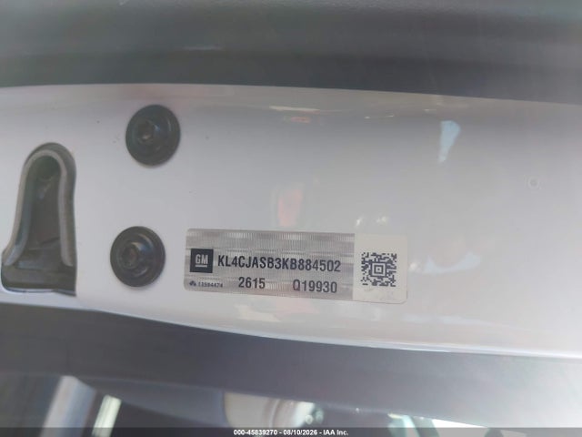 Aukcja sprzedaży 2019 Buick Encore Fwd Preferred, vin: KL4CJASB3KB884502, numer aukcji: 45839270