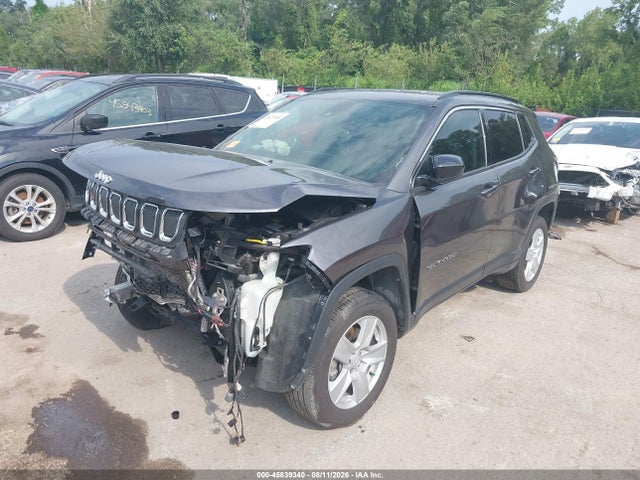 45839340 :رقم المزاد ، 3C4NJDBBXNT203156 vin ، 2022 Jeep Compass Latitude 4x4 مزاد بيع