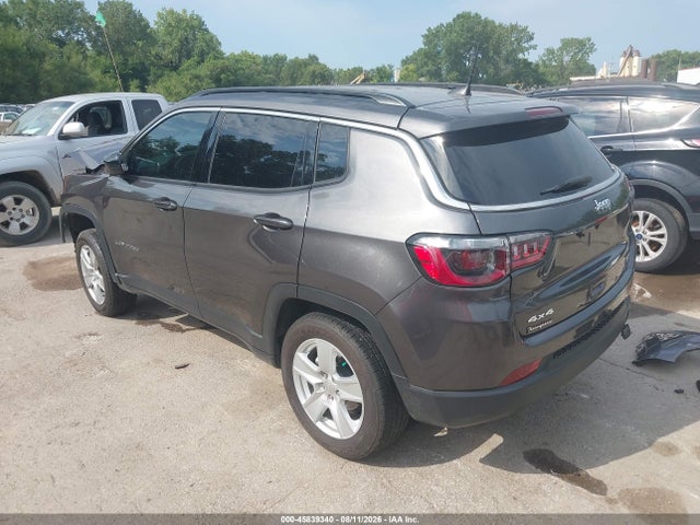 45839340 :رقم المزاد ، 3C4NJDBBXNT203156 vin ، 2022 Jeep Compass Latitude 4x4 مزاد بيع