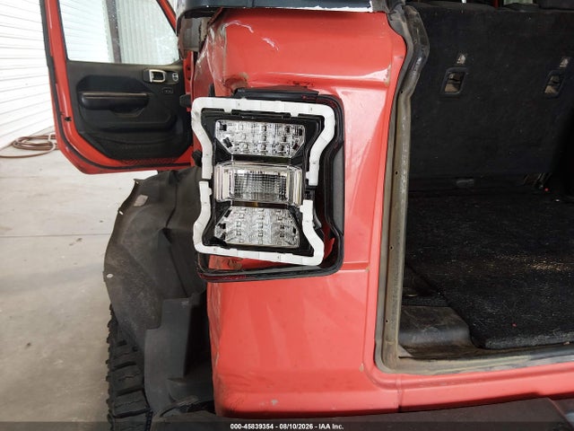 Aukcja sprzedaży 2018 Jeep Wrangler Unlimited Rubicon 4x4, vin: 1C4HJXFG2JW194994, numer aukcji: 45839354