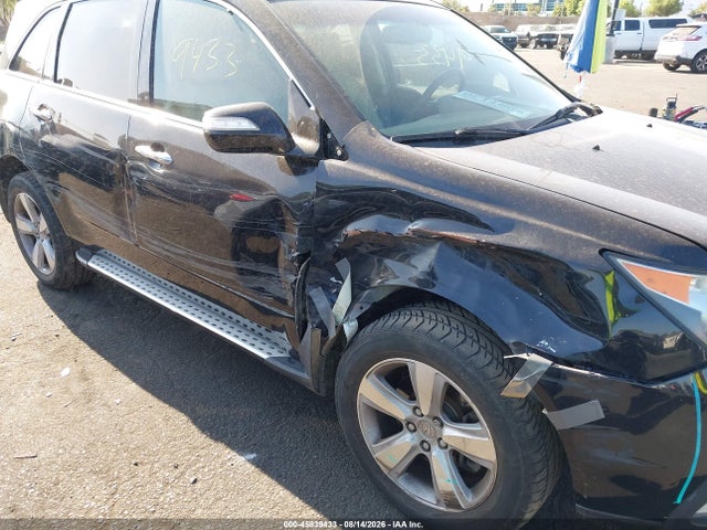 45839433 :رقم المزاد ، 2HNYD2H65AH515238 vin ، 2010 Acura Mdx Technology Package مزاد بيع