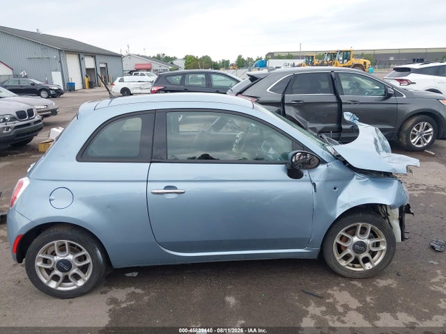 2015 Fiat 500 Pop მანქანა იყიდება აუქციონზე, vin: 3C3CFFAR0FT570351, აუქციონის ნომერი: 45839440