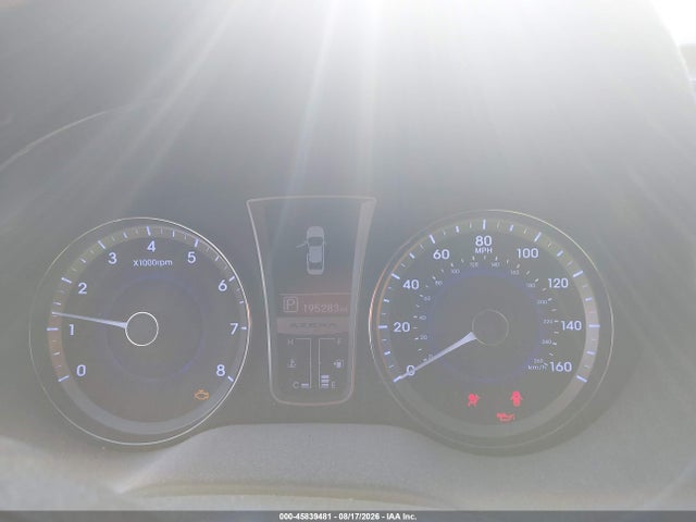 Aukcja sprzedaży 2012 Hyundai Azera, vin: KMHFH4JG7CA184000, numer aukcji: 45839481