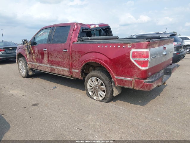 2013 Ford F-150 Platinum მანქანა იყიდება აუქციონზე, vin: 1FTFW1EF0DFD38755, აუქციონის ნომერი: 45839494