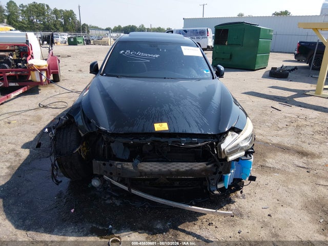 2018 Infiniti Q50 3.0t Luxe მანქანა იყიდება აუქციონზე, vin: JN1EV7AR8JM437612, აუქციონის ნომერი: 45839601