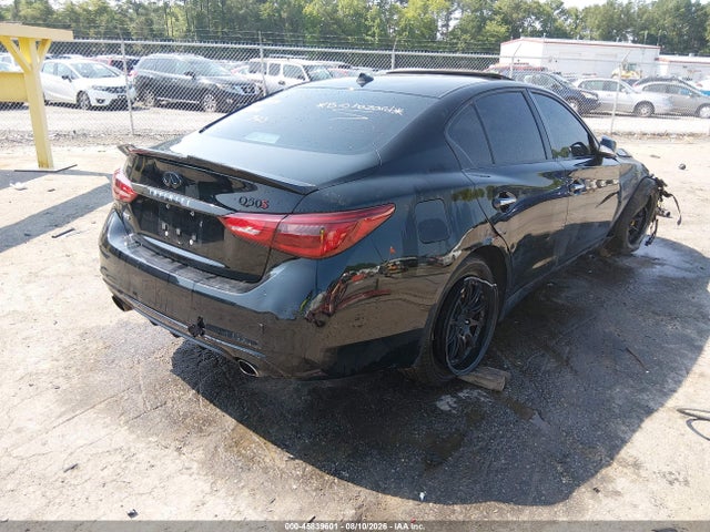 2018 Infiniti Q50 3.0t Luxe მანქანა იყიდება აუქციონზე, vin: JN1EV7AR8JM437612, აუქციონის ნომერი: 45839601