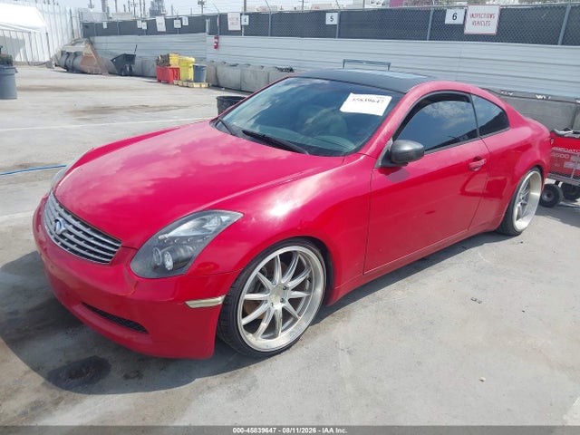 45839647 :رقم المزاد ، JNKCV54E56M712067 vin ، 2006 Infiniti G35 مزاد بيع