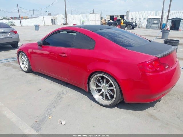 45839647 :رقم المزاد ، JNKCV54E56M712067 vin ، 2006 Infiniti G35 مزاد بيع