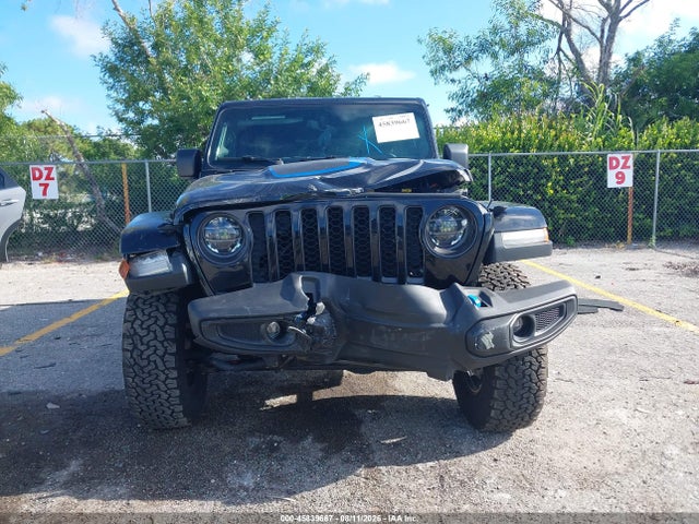Auction sale of the 2022 Jeep Wrangler 4xe Unlimited Rubicon 4x4, vin: 1C4JJXR68NW227877, lot number: 45839667