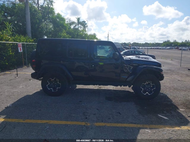 Auction sale of the 2022 Jeep Wrangler 4xe Unlimited Rubicon 4x4, vin: 1C4JJXR68NW227877, lot number: 45839667