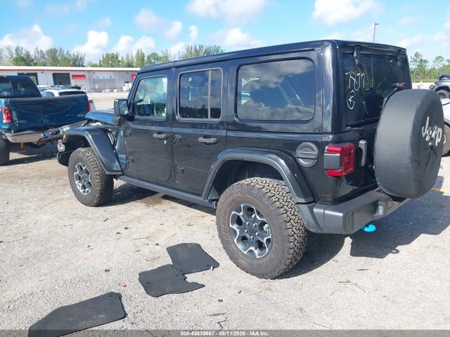Auction sale of the 2022 Jeep Wrangler 4xe Unlimited Rubicon 4x4, vin: 1C4JJXR68NW227877, lot number: 45839667