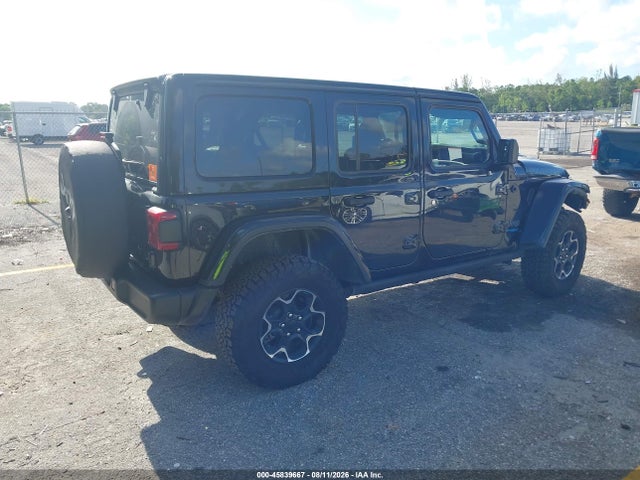 Auction sale of the 2022 Jeep Wrangler 4xe Unlimited Rubicon 4x4, vin: 1C4JJXR68NW227877, lot number: 45839667