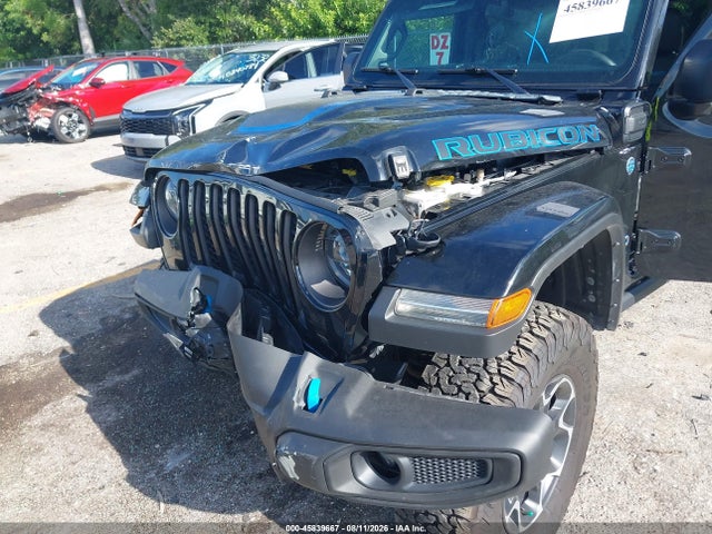 Auction sale of the 2022 Jeep Wrangler 4xe Unlimited Rubicon 4x4, vin: 1C4JJXR68NW227877, lot number: 45839667