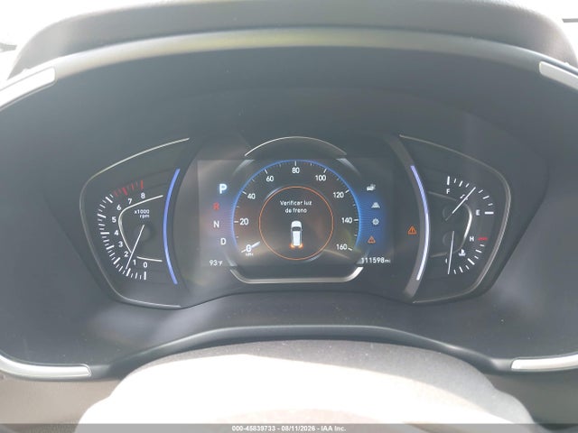 2020 Hyundai Santa Fe Sel მანქანა იყიდება აუქციონზე, vin: 5NMS33ADXLH165755, აუქციონის ნომერი: 45839733