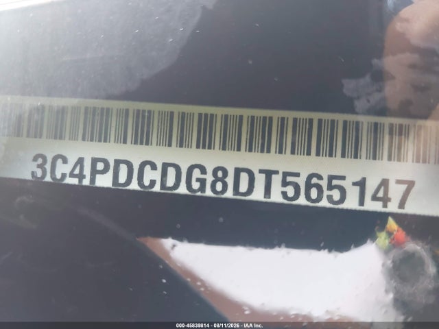 Aukcja sprzedaży 2013 Dodge Journey Crew, vin: 3C4PDCDG8DT565147, numer aukcji: 45839814