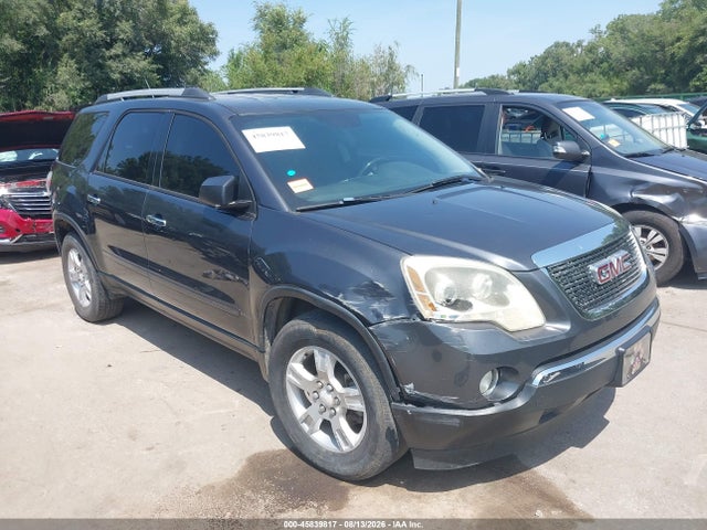 Aukcja sprzedaży 2012 Gmc Acadia Sl, vin: 1GKKRNED2CJ352121, numer aukcji: 45839817
