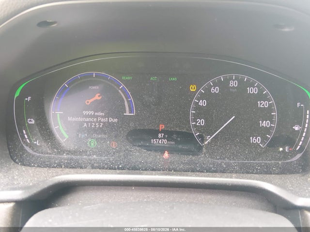 45839825 :رقم المزاد ، 1HGCV3F48JA014722 vin ، 2018 Honda Accord Hybrid Ex مزاد بيع