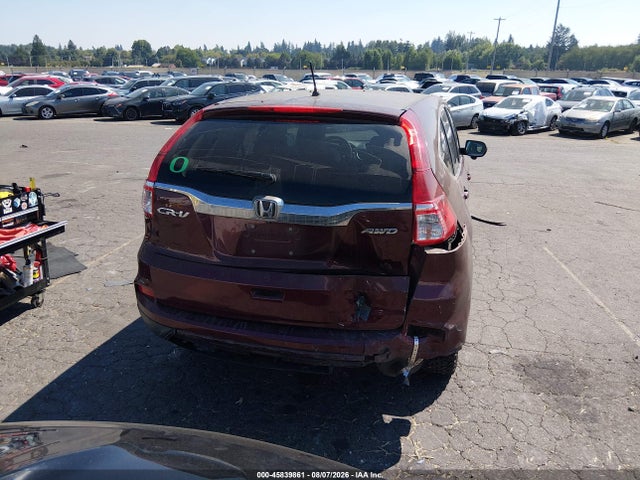 45839861 :رقم المزاد ، 2HKRM4H56GH717602 vin ، 2016 Honda Cr-v Ex مزاد بيع