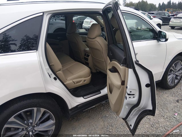 Auction sale of the 2018 Acura Mdx Technology Package   Acurawatch Plus Pkg, vin: 5J8YD3H58JL000709, lot number: 45839909