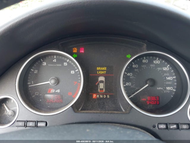 Aukcja sprzedaży 2005 Audi S4, vin: WUARL48H45K902178, numer aukcji: 45839919