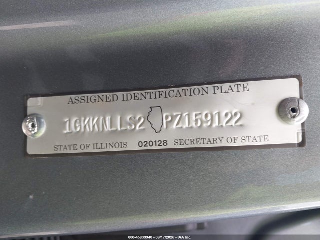 45839940 :رقم المزاد ، 1GKKNLLS2PZ159122 vin ، 2023 Gmc Acadia Awd At4 مزاد بيع